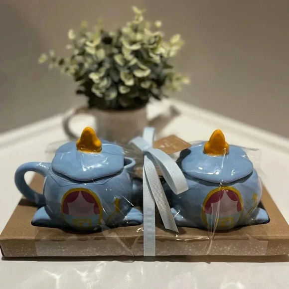 Rae Dunn X Disney Cinderella Cream and Sugar Ceramic Dishes - Picture 6 of 12